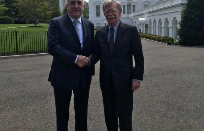 Mammadyarov meets US national security advisor ahead of talks with Armenian counterpart