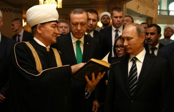 Erdogan and Putin discuss regional issues.