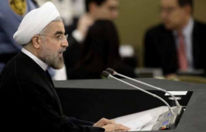Rohani on charm offensive in New York.