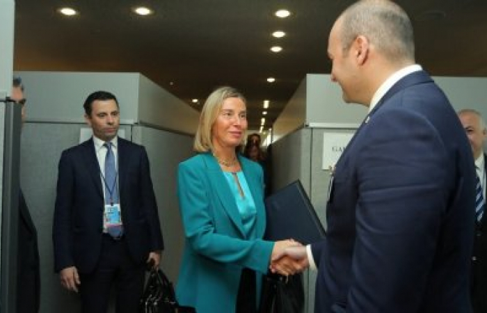 Georgian PM meets EU High Representative Morgherini in New York