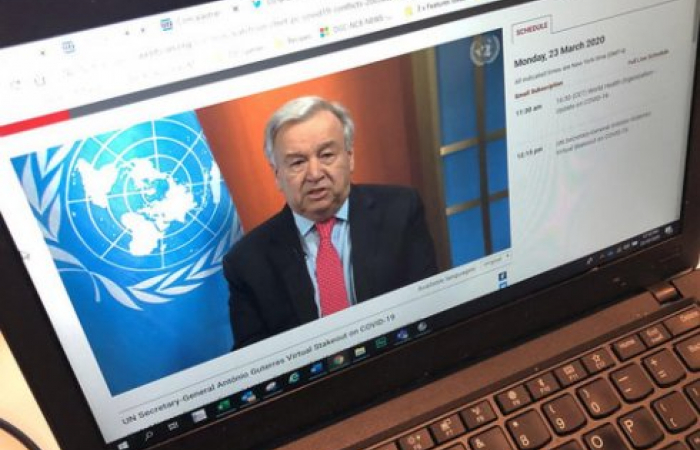 Генеральный секретарь ООН призвал к глобальному прекращению огня