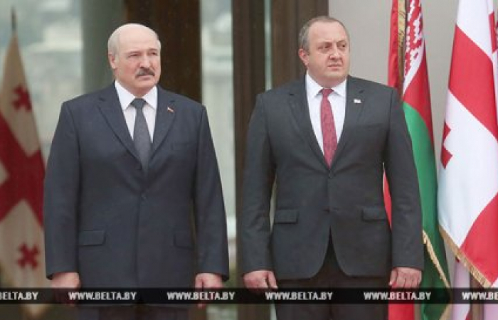 Belarus president visits Georgia