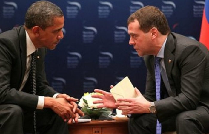Obama and Medvedev meet in Seoul in an effort to keep relations on course