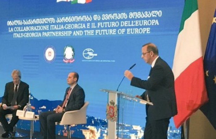 Italian Foreign Minister makes first ever visit to South Caucasus states