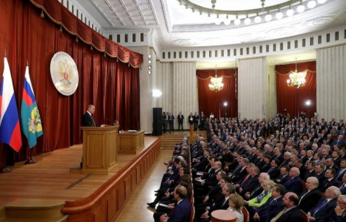 Putin highlights foreign policy priorities and red lines