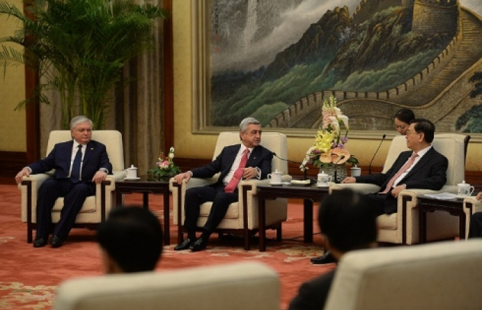 Armenian President starts State Visit to China