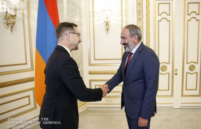 OSCE Secretary General, currently on visit in Armenia, meets prime minister Pashinyan