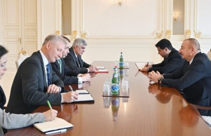 European envoy discusses Karabakh issue with Azerbaijani leader