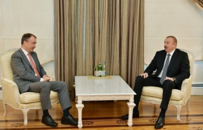 EU Special envoy meets with Azerbaijani leader