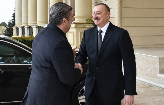 Azerbaijani and Georgian leaders discuss bilateral relations and regional co-operation
