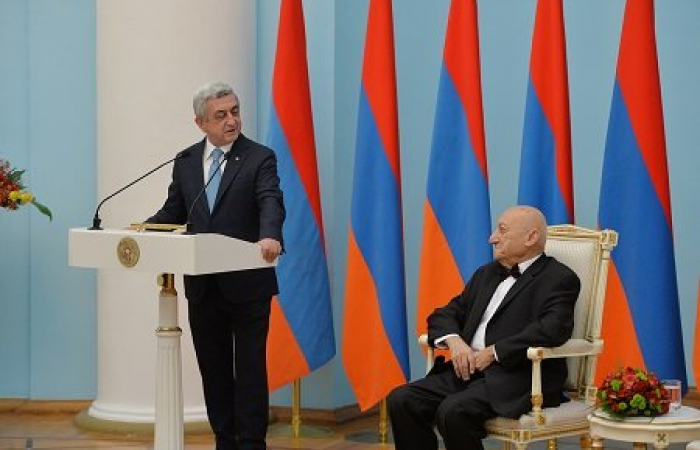 Саргсян: Следующий президент Армении должен быть не из политики