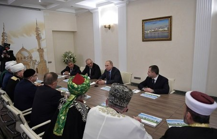 По словам Путина, "традиционный ислам является важнейшей частью российского культурного кода"