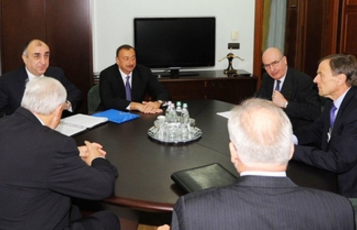Ilham Aliev met the OSCE Minsk Group co-Chair at the Kazan Kremlin