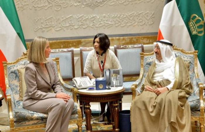 EU High Representative Morgherini in Kuwait for Gulf talks
