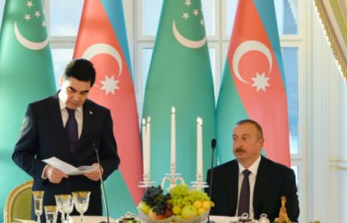 Azerbaijan and Turkmenistan want to turn the Caspian Sea "into a broad arena of international partnership"