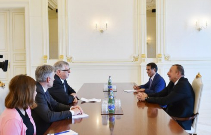 EU Special Representative for the South Caucasus met President Aliev in Baku