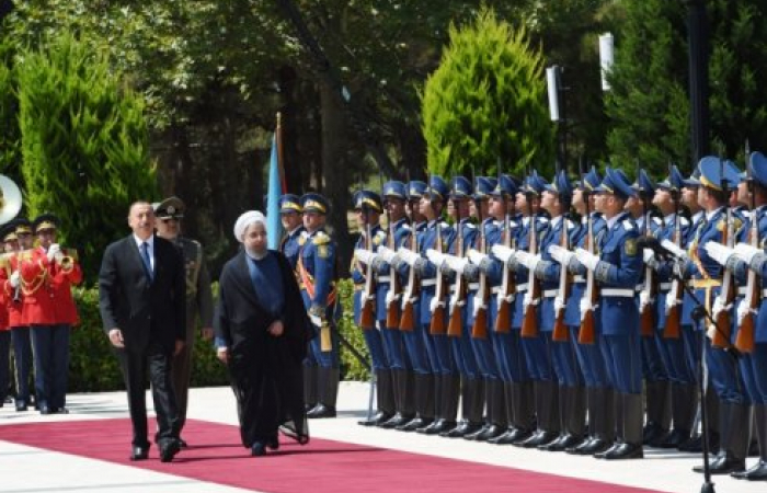 President Rohani of Iran has arrived in Azerbaijan where tomorrow he will participate in trilateral meetings with the Presidents of Russia and Azerbaijan which are likely to focus on economic and security issues. (More on our live blog)