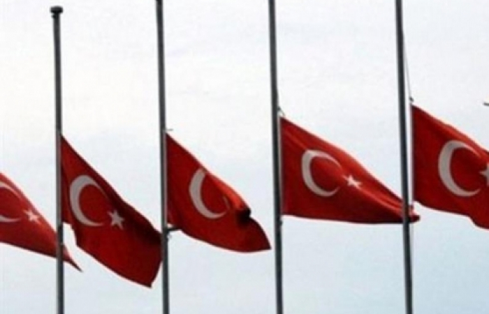 Turkey in mourning.