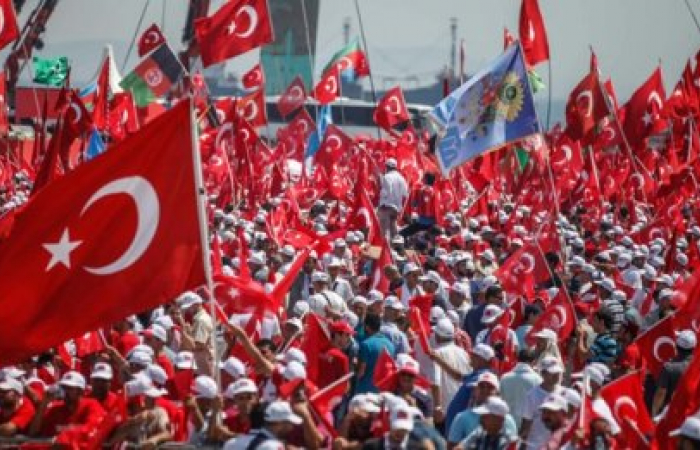 Millions gather in Istanbul for pro-democracy rally supported by all major parties