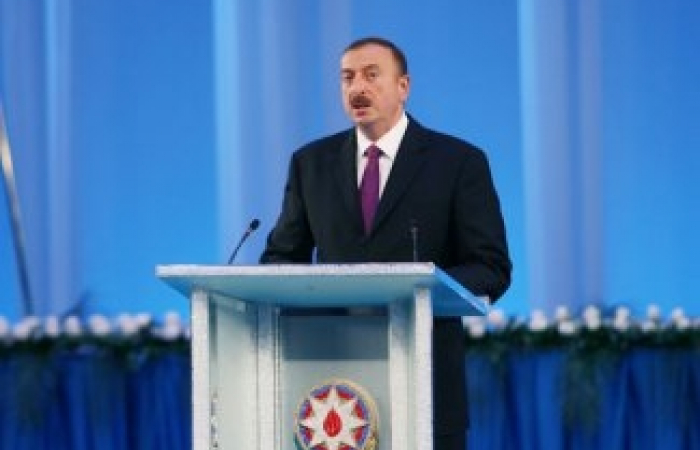Ilham Aliev attends opening of 3rd Congress of World Azerbaijanis held in Baku