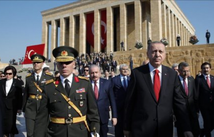 TURKEY MARKS REPUBLIC'S 96TH ANNIVERSARY