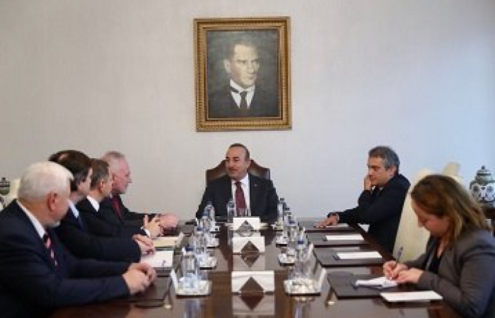 Turkish Foreign Minister discusses Karabakh with Minsk Group co-chairmen