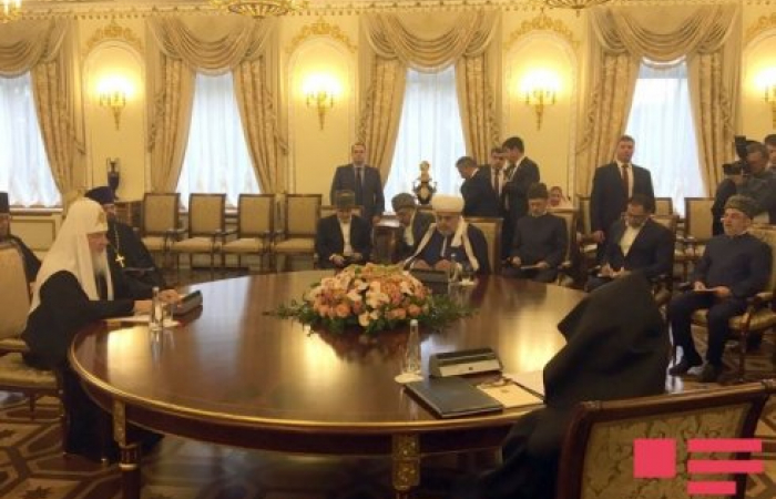 В Москве состоялась встреча религиозных лидеров Армении и Азербайджана