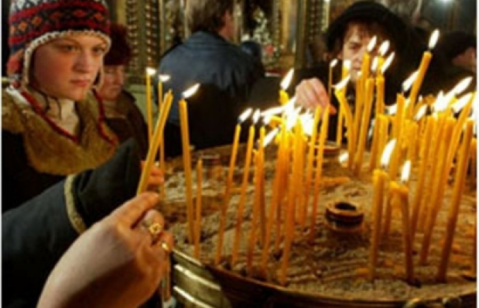 Orthodox celebrate Christmas