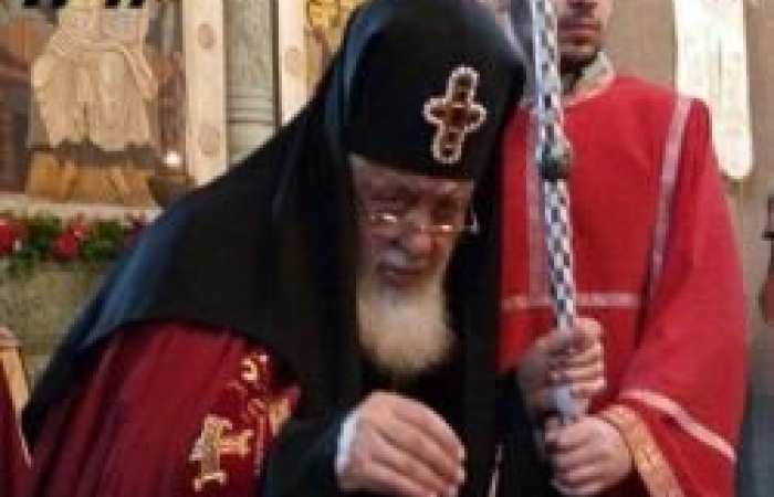 Patriarch Ilia II conducts service in Tbilisi Cathedral as Orthodox Christians worldwide celebrate Christmas