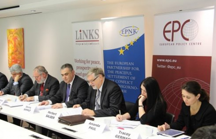 Armenian, Azerbaijani and EU experts discuss confidence-building and peace-keeping in Brussels