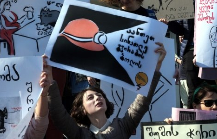 Georgian women ask for bigger role in politics