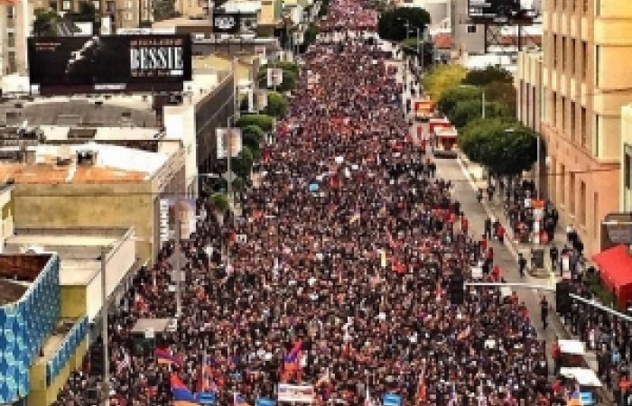 Armenians in Los Angeles mark Genocide Remembrance Day