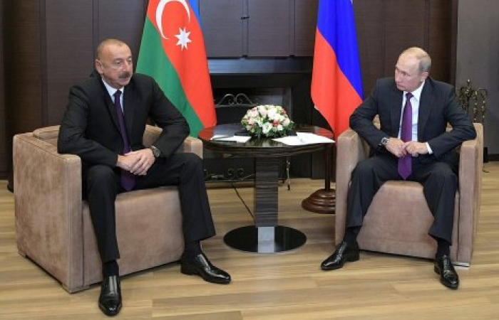 Putin and Aliyev hold talks in Sochi