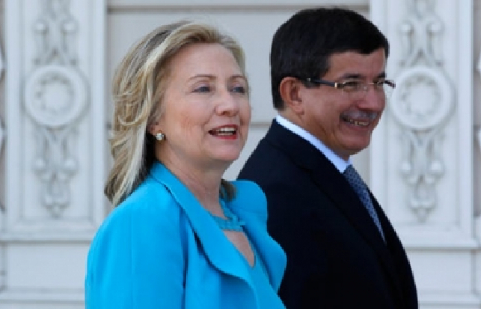 Clinton and Davitoglu discuss Karabakh and Turkish-Armenian Relations