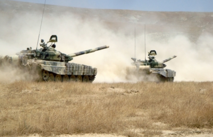 Azerbaijani military conduct large scale exercises in Nakhchivan