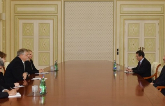 EU envoy Herbert Salber meets Azerbaijani President in Baku