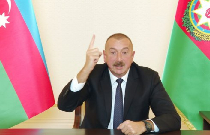 Ильхам Алиев выдвинул условия прекращения огня