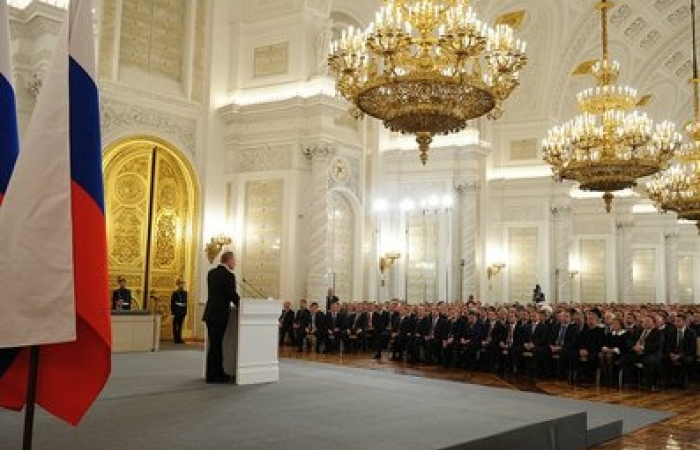 President Putin addresses the nation (full text). The Russian leader outlined his position on the current situation in Ukraine.