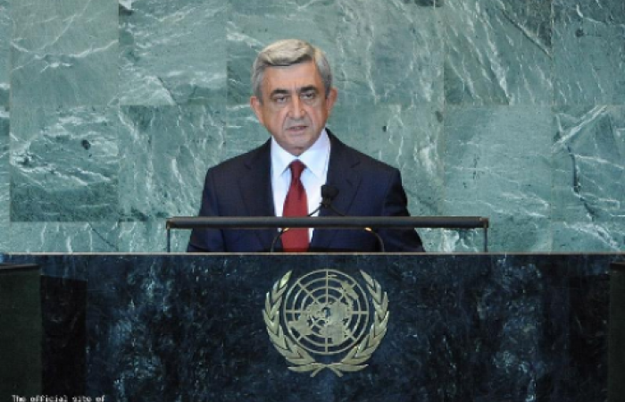 Armenian President address to the UN General Assembly in New York on 23 September 2011