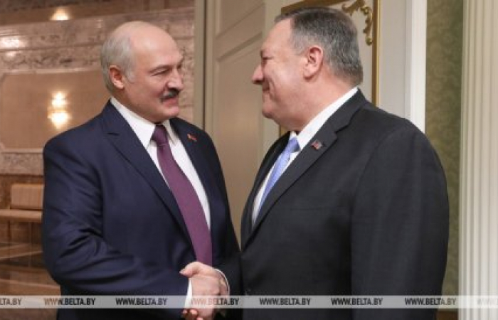 US Secretary of State on historic visit to Belarus
