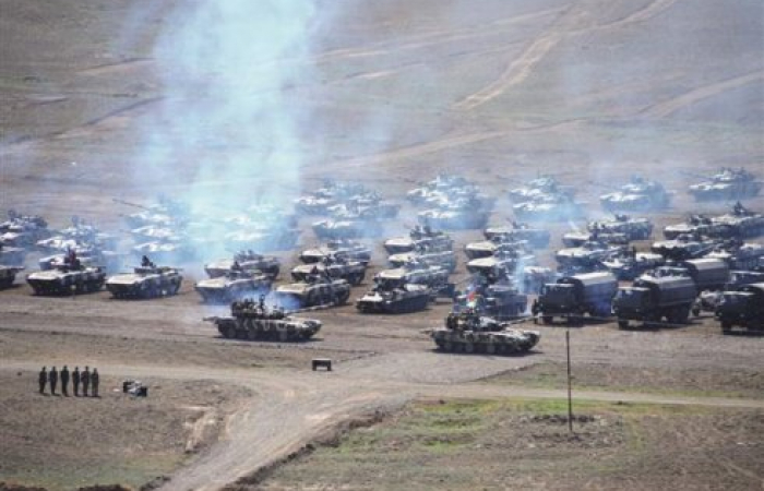 Azerbaijan conducts large scale military exercises