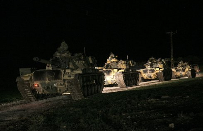 Турция начала военную операцию на сирийской границе