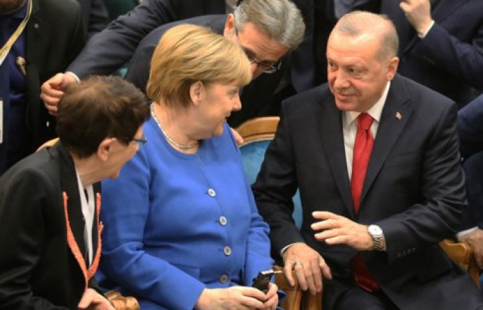 Merkel in Turkey for talks with Erdogan