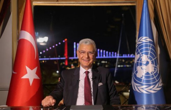 New Turkish president of UN General Assembly