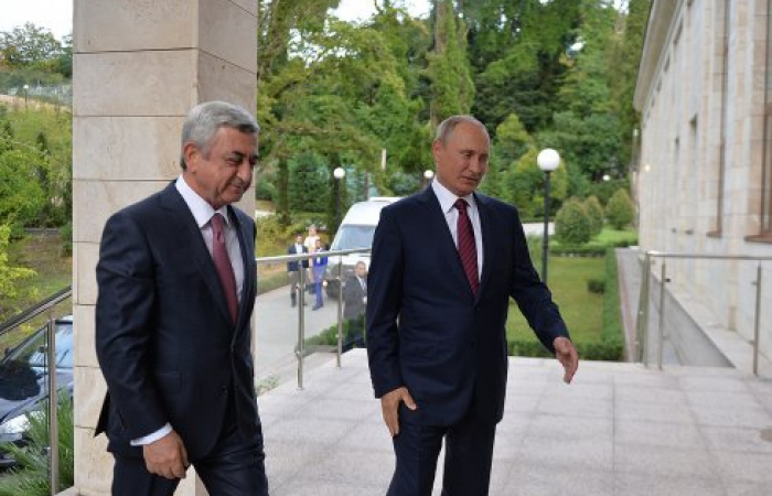Putin welcomes Sargsyan in Sochi for important discussions (Update 1)