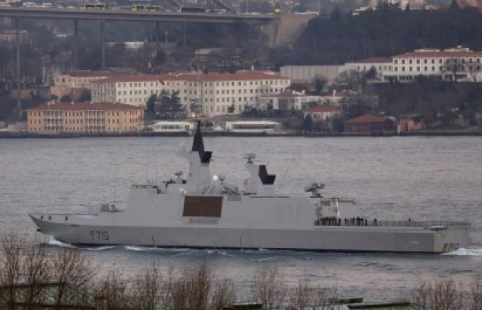 A La Fayette class frigate of the French Navy has entered the Black Sea