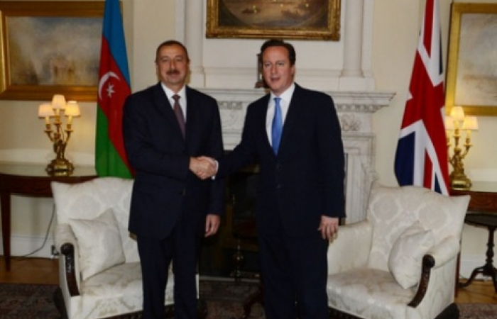 Aliev at No.10. Azerbaijani and British Leaders discuss bilateral and regional issues.Both sides see a lot of benefit in the current relationship.