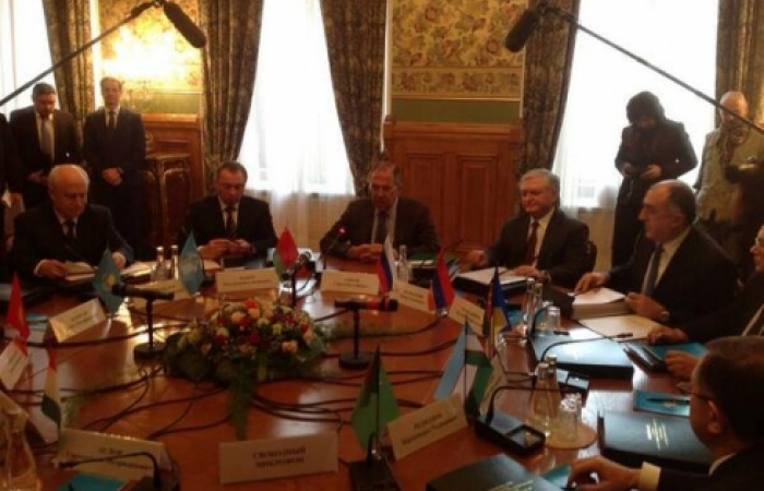 At a meeting in Moscow of CIS Foreign Ministers Belarus has taken over the chairmanship for 2014 after Ukraine renounced it.