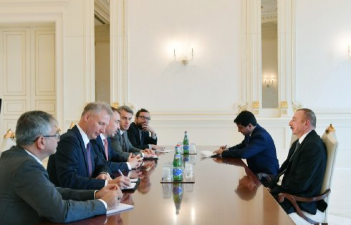 EU Special envoy meets with Azerbaijani president