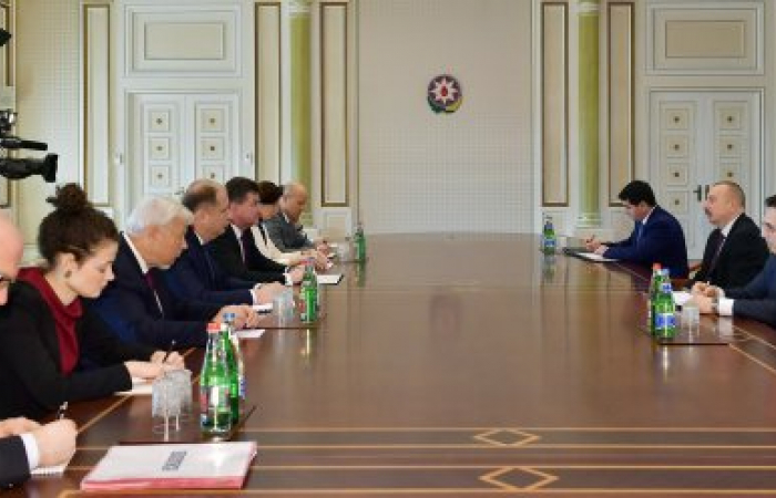Aliyev meets with visiting OSCE Chairman-in-Office (Updated)
